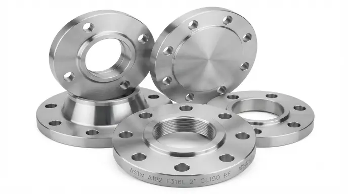 SS 316 forged flanges manufactured and supplied by Shyam Metal & Alloys in India